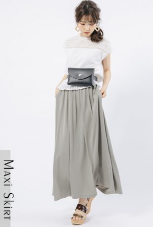 おすすめ トレンドロングボトムスタイル Happy Plus Voice