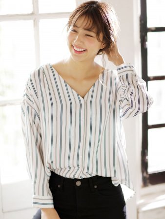 愛甲 千笑美 Ingni イング 19年春 プチプラアイテムで作る上品きれいめコーデ5選 Happy Plus Voice