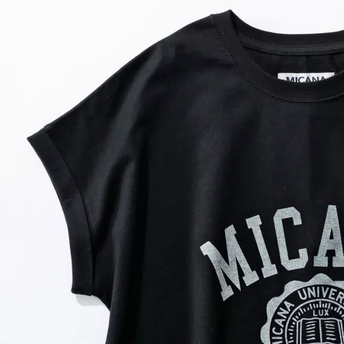 MICANA／【AMERICANA】×【MICA＆DEAL】カレッジロゴTシャツ／￥8,000+税