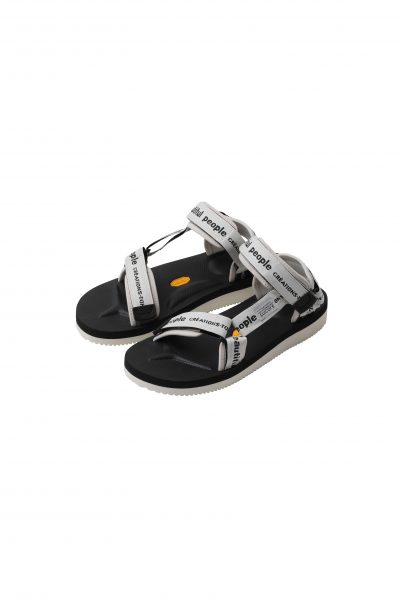 bp×Suicoke logo belt sandals
ecru×black