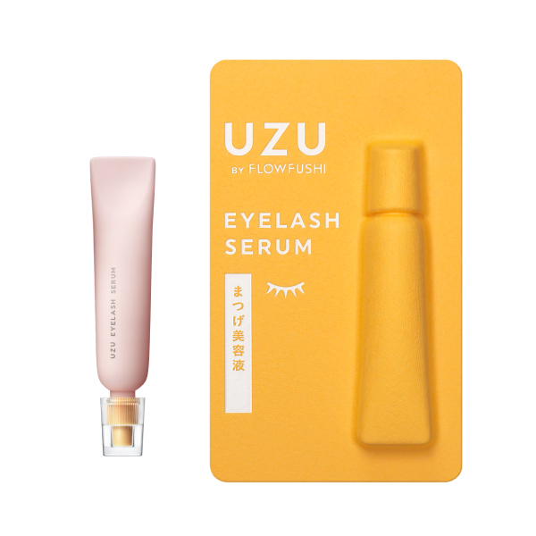 【UZU BY FLOWFUSHI】指で、カンタン。本気のまつげ美容液。「UZU まつげ美容液（まつげ・目もと美容液）」発売スタート