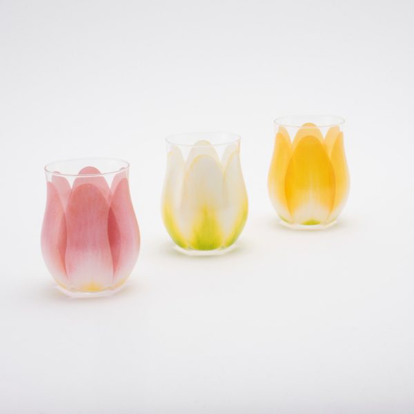Floyd (フロイド)/チューリップ グラス Tulip Glass/レッド・ホワイト・イエロー/￥2,200（税込）