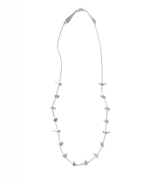 HARPO 26“／16 mini animals silver necklace