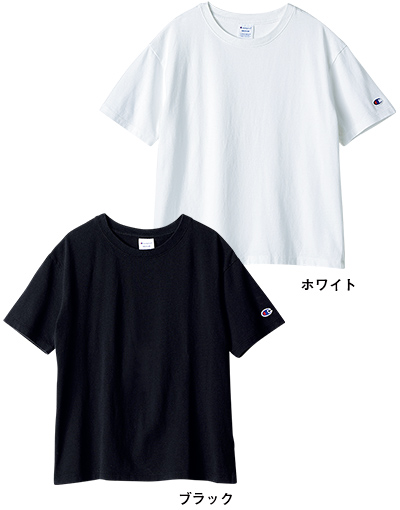 クルーネックTシャツ ホワイト ブラック／Champion