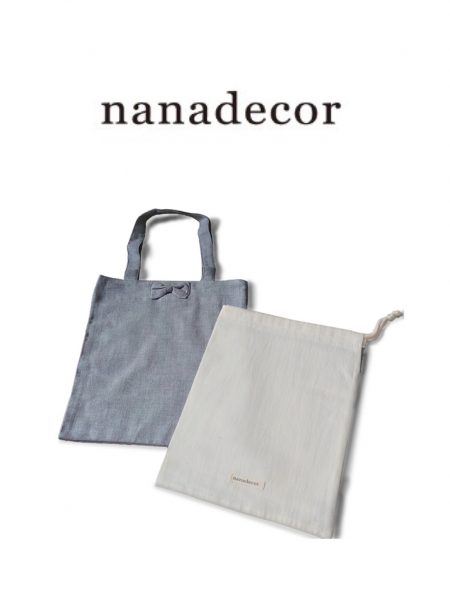 nanadecor (ナナデェコール)　ノベルティバッグ