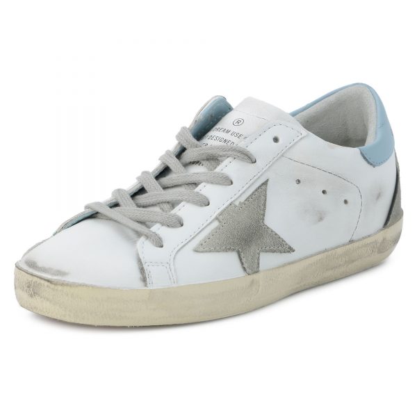GOLDEN GOOSE DELUXE BRAND
SUPER－STAR LEATHER UPPER AND HEEL SUEDE STAR AND SPUR CREAM SOLE
￥75,900
