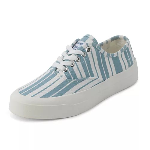 MAISON KITSUNE
STRIPED CANVAS LACED SNEAKERS
￥24,200