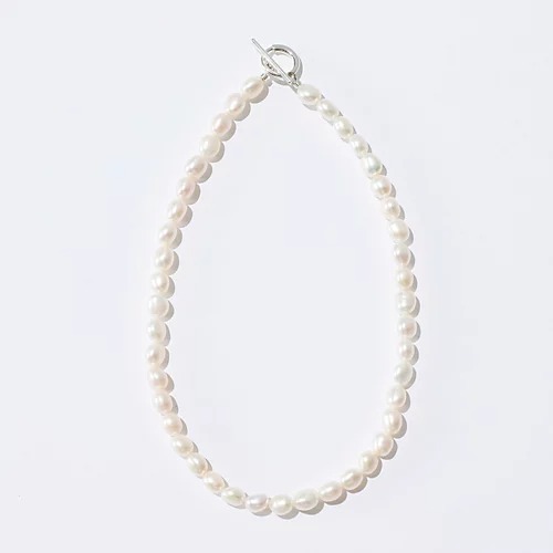 Rieuk／White Pearl Necklace／￥29,700