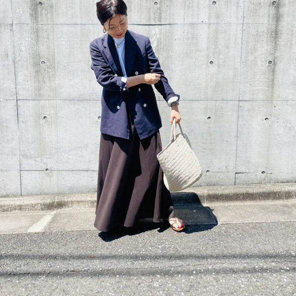 M7days
【松村純子さんコラボ】フレアスカート
￥16,500
カラー:ホワイト・ダークブラウン・ブラック
サイズ：1,2
