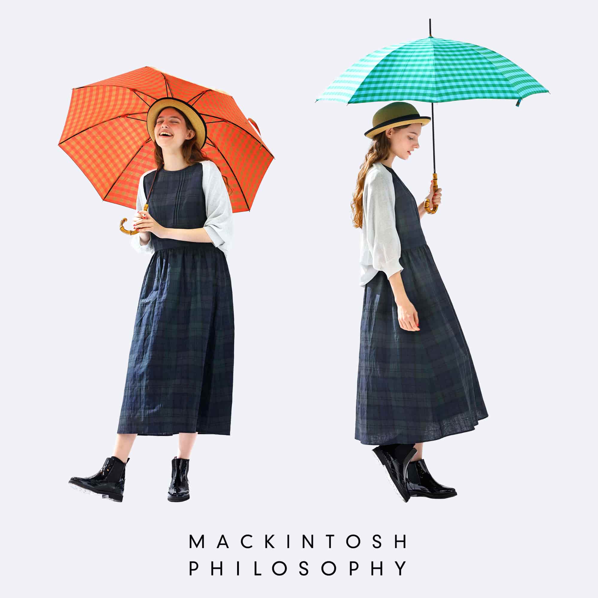 雨の日も、華やかな気分になるレインアイテム#MACKINTOSH PHILOSOPHY