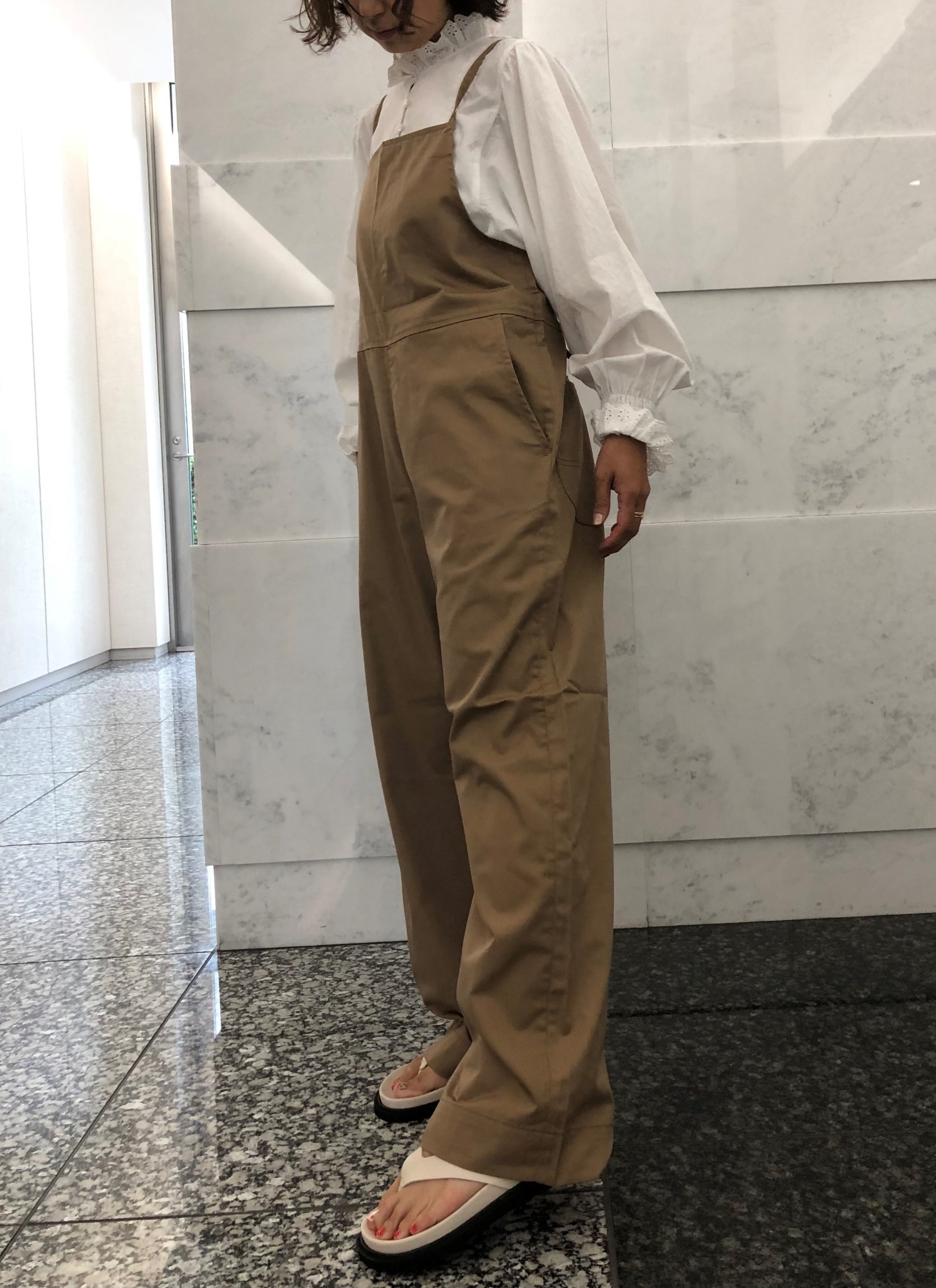 cityshop×Lee 別注ヒッコリーサロペット セール】ヒッコリーワークオーバーオール（サロペット