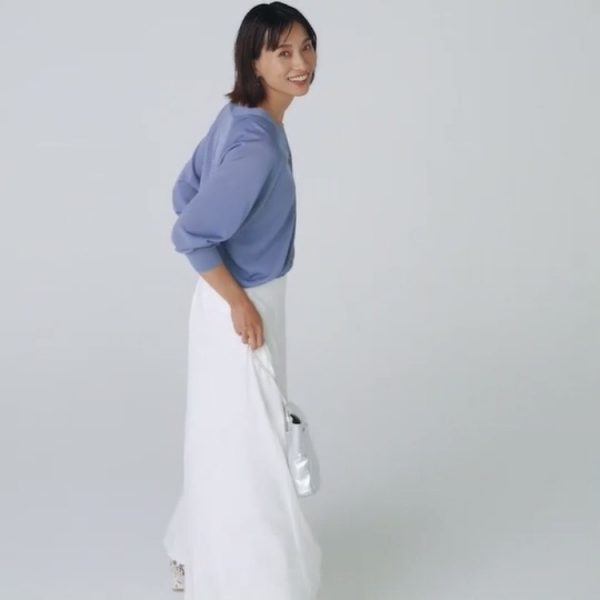 動画でチェック！M7days ”松村純子さんコラボスカート”【40代スカート】