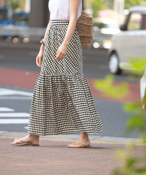 marjour
CHECK TIERED SKIRT
￥11,000