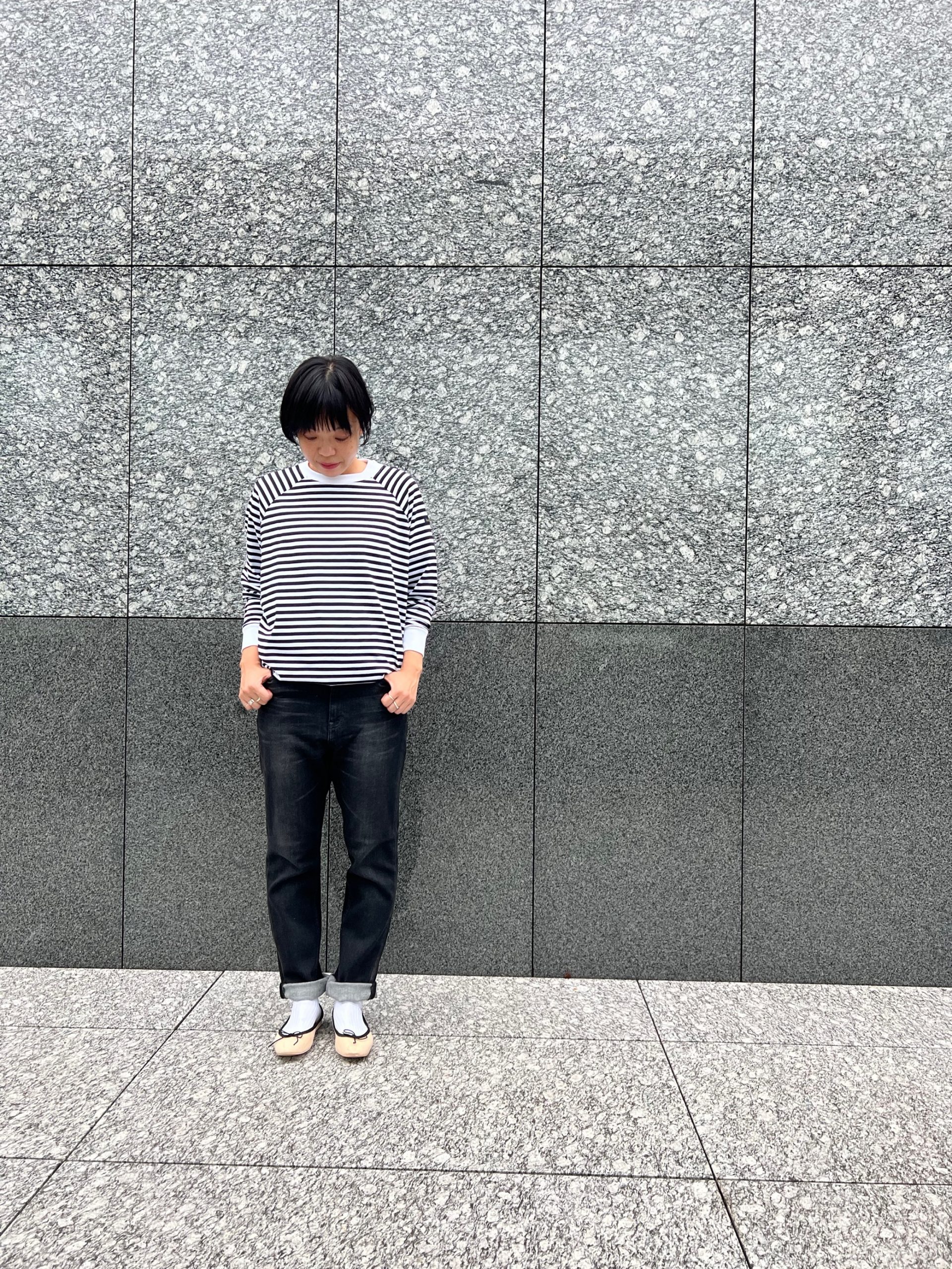 ミースロエ] LEEコラボ ショート丈デニムシャツ SALE／50%OFF