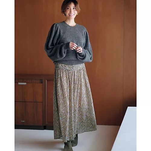 Isabel Marant Etoileの4段重ねスカートロングスカート