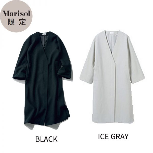 【追加決定】martinique千鳥格子柄コート　＆ベーシックスタイルに映える「旬コート」　【40代ファッション】