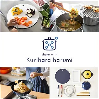 share with Kurihara harumiのバナー