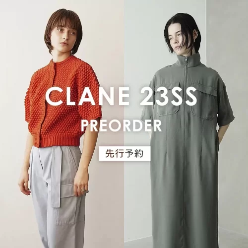 CLANE2３SS PRE ORDER