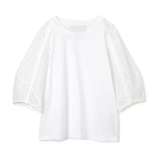3.1 Phillip Lim
BRODERIE ANGLAISE COMBO T－SHIRT
￥47,300