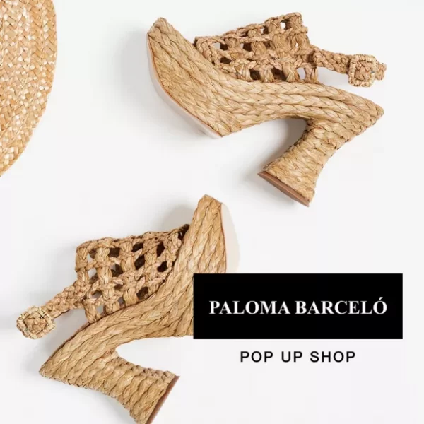 PALOMA BARCELO/パルマ バルセロ】WEDGE SOLEサンダル - 靴