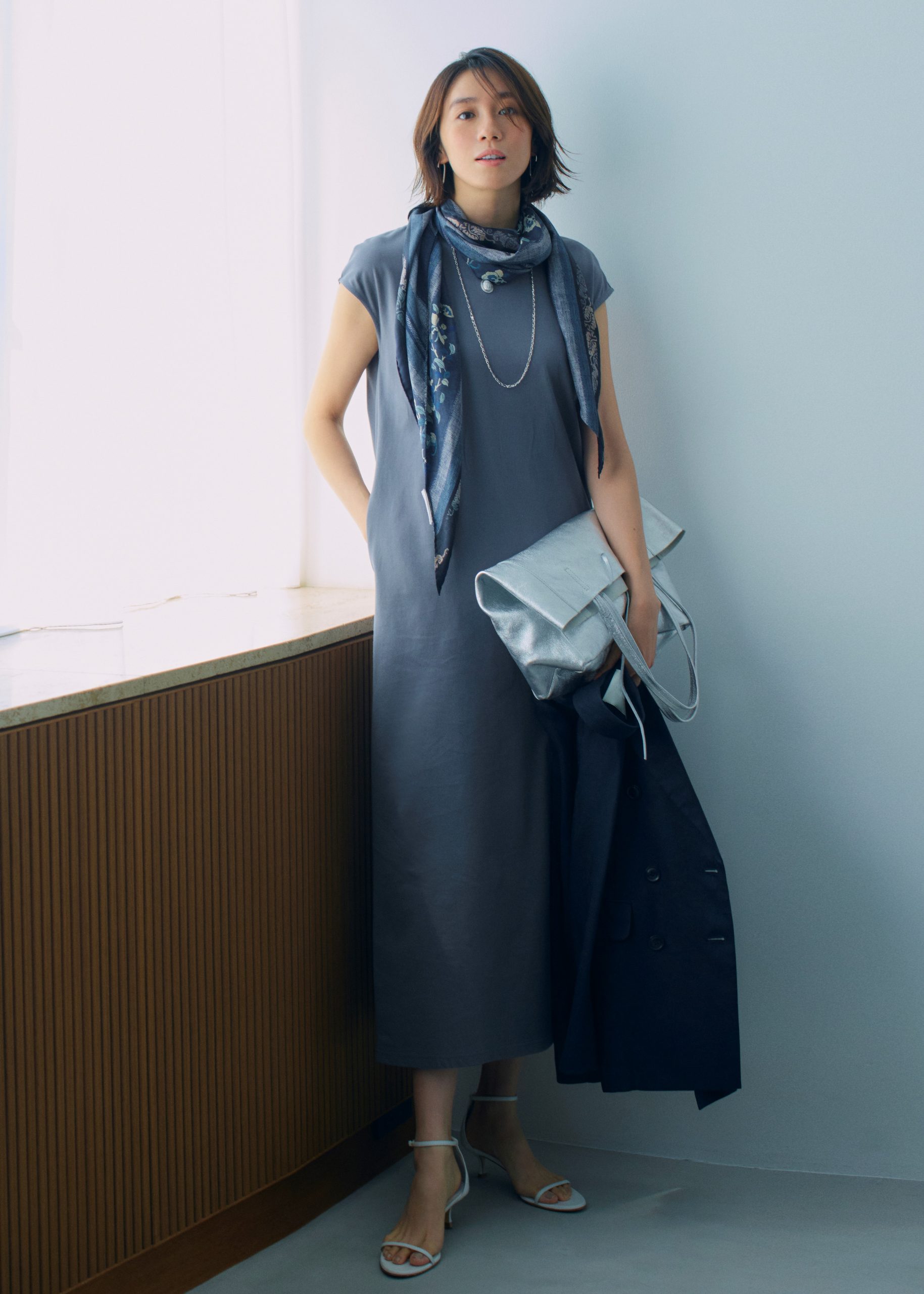 Marisolオリジナルブランド・M7daysの新作「大人グレーなワンピース」【40代ファッション】