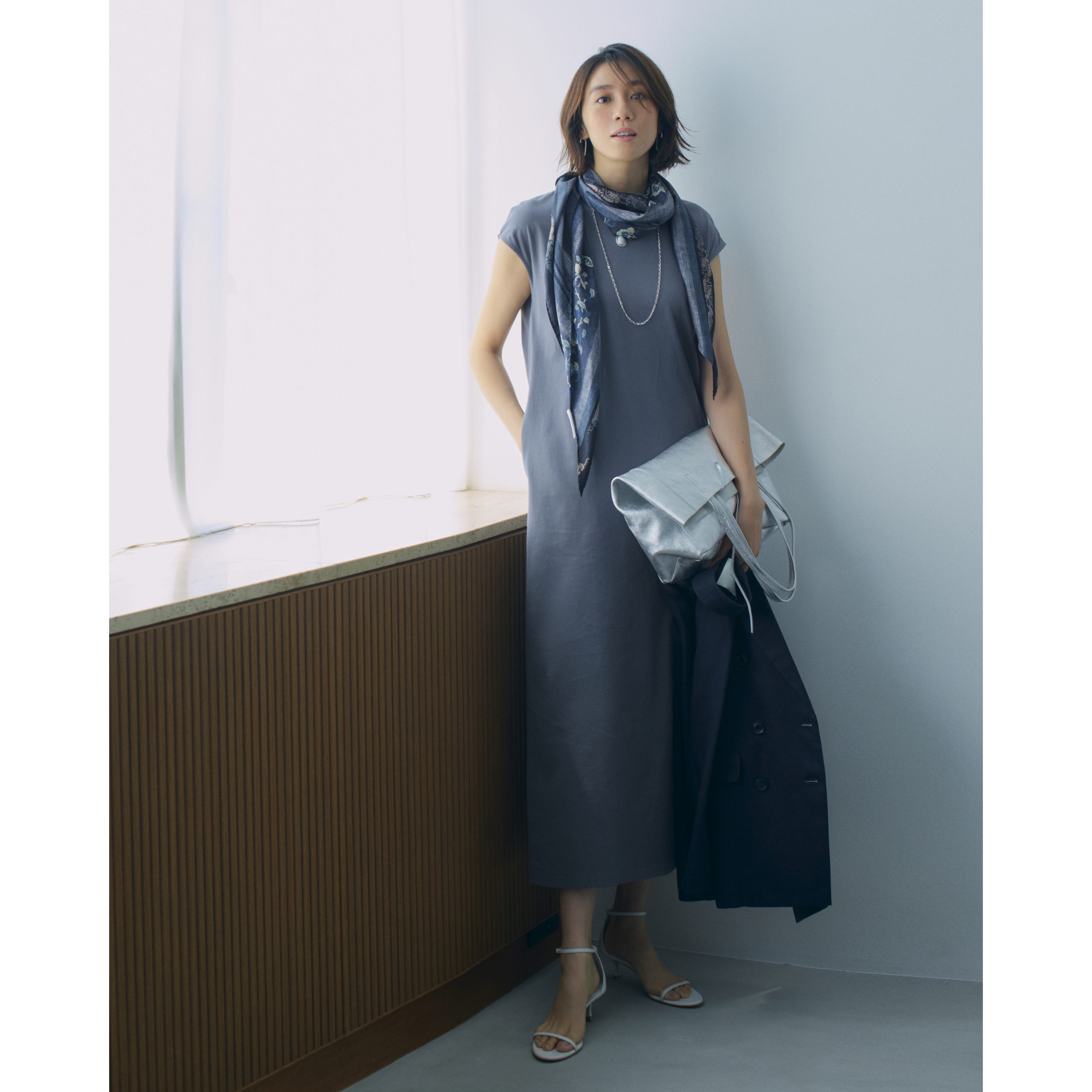 Marisolオリジナルブランド・M7daysの新作「大人グレーなワンピース」【40代ファッション】
