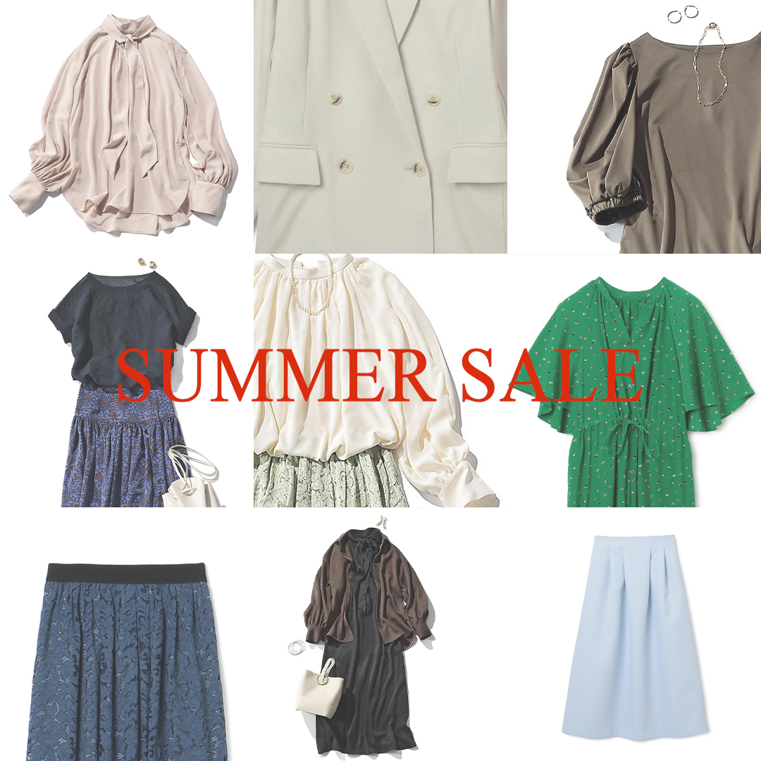 ＼SUMMER SALE開催／セールでゲットしたい、「M7days」レコメンドアイテム10選」＃40代ファッション