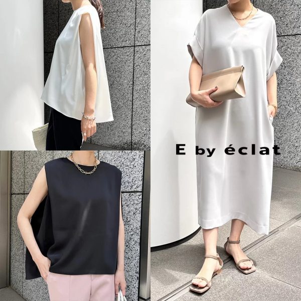 「E by eclat」長く愛され続けている夏のHIT名品【50代ファッション】