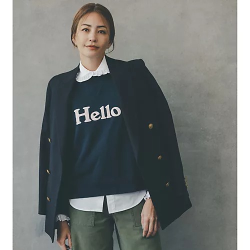 MADISONBLUEHELLO SWEAT L／S URAKE DYED￥42,900