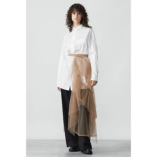 MARGEPleated tulle wrap skirt￥46,200