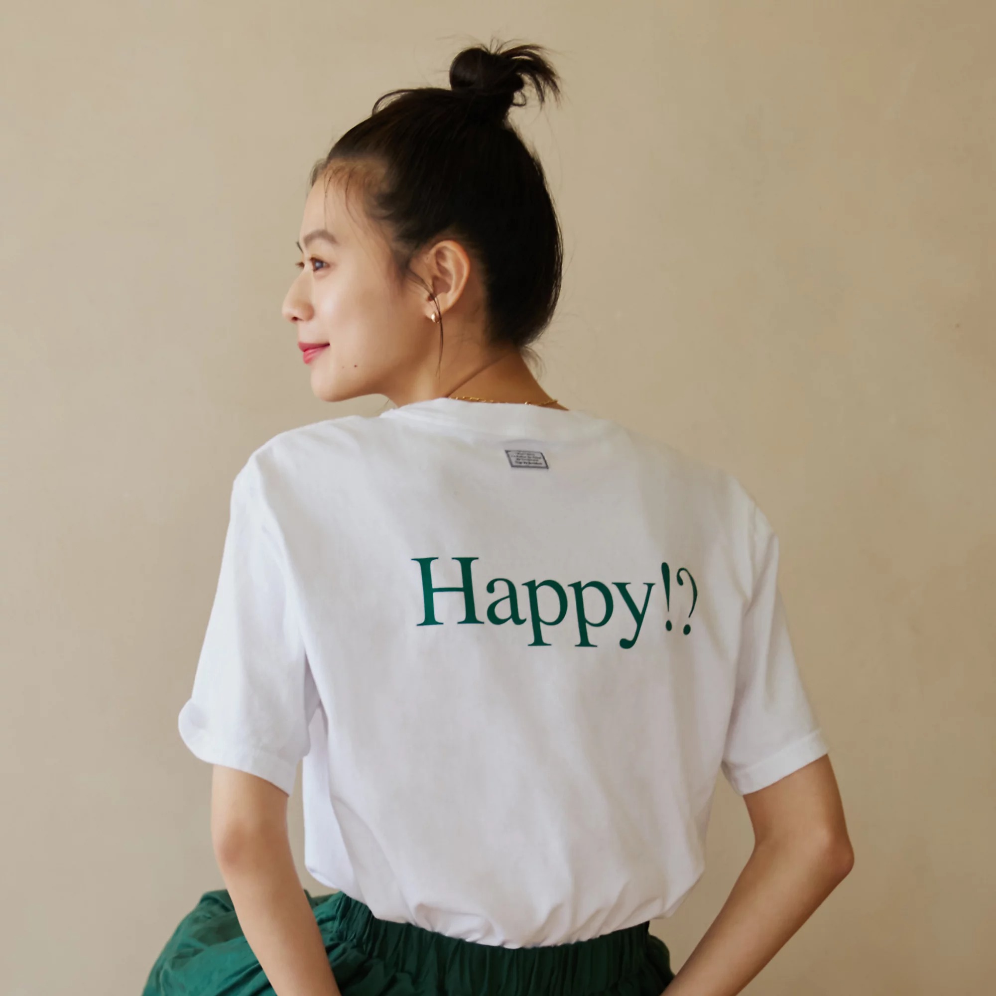 TANGTANG
【HPS別注】HAPPY TEE
￥8,800　モデル着用　