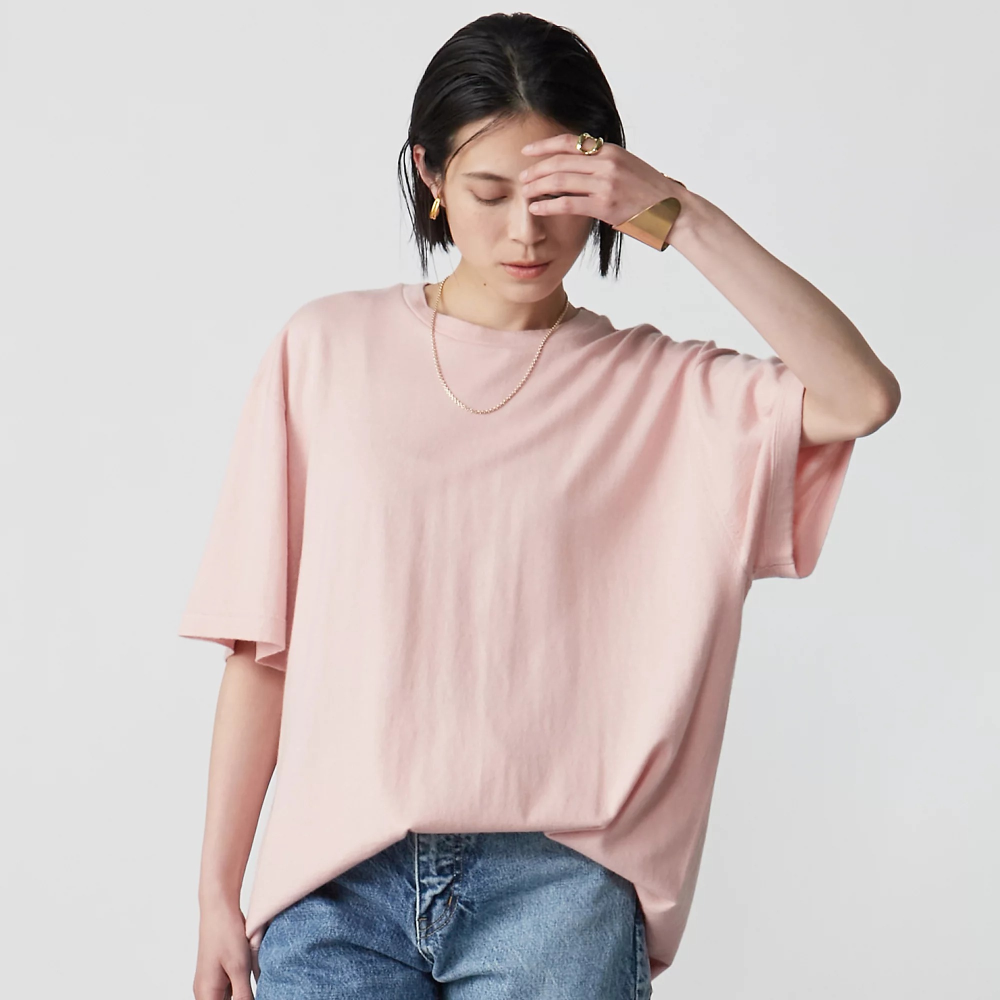 extremecashmere
cotton cashmere Short sleeve knit
￥38,170 モデル着用