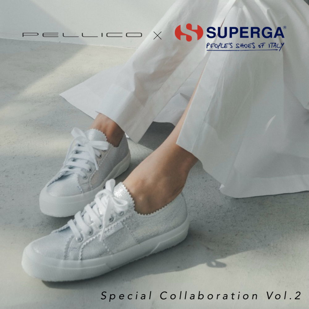 『第２弾』”PELLICO” × “SUPERGA” Special Collaboration が帰ってきた！#バイヤーこれ買い