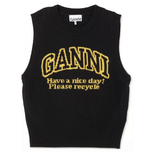 GANNI
Graphic O－Neck Vest
￥39,600