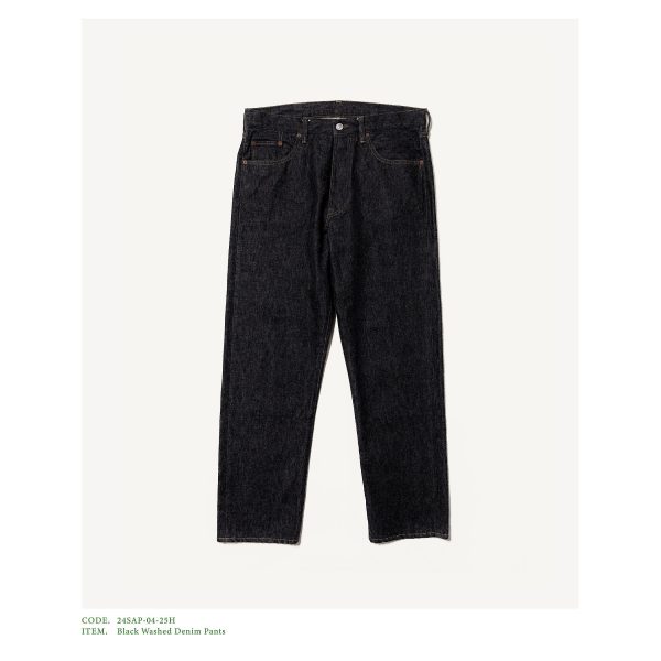 A.PRESSE
Black Washed Denim Pants
¥30,800