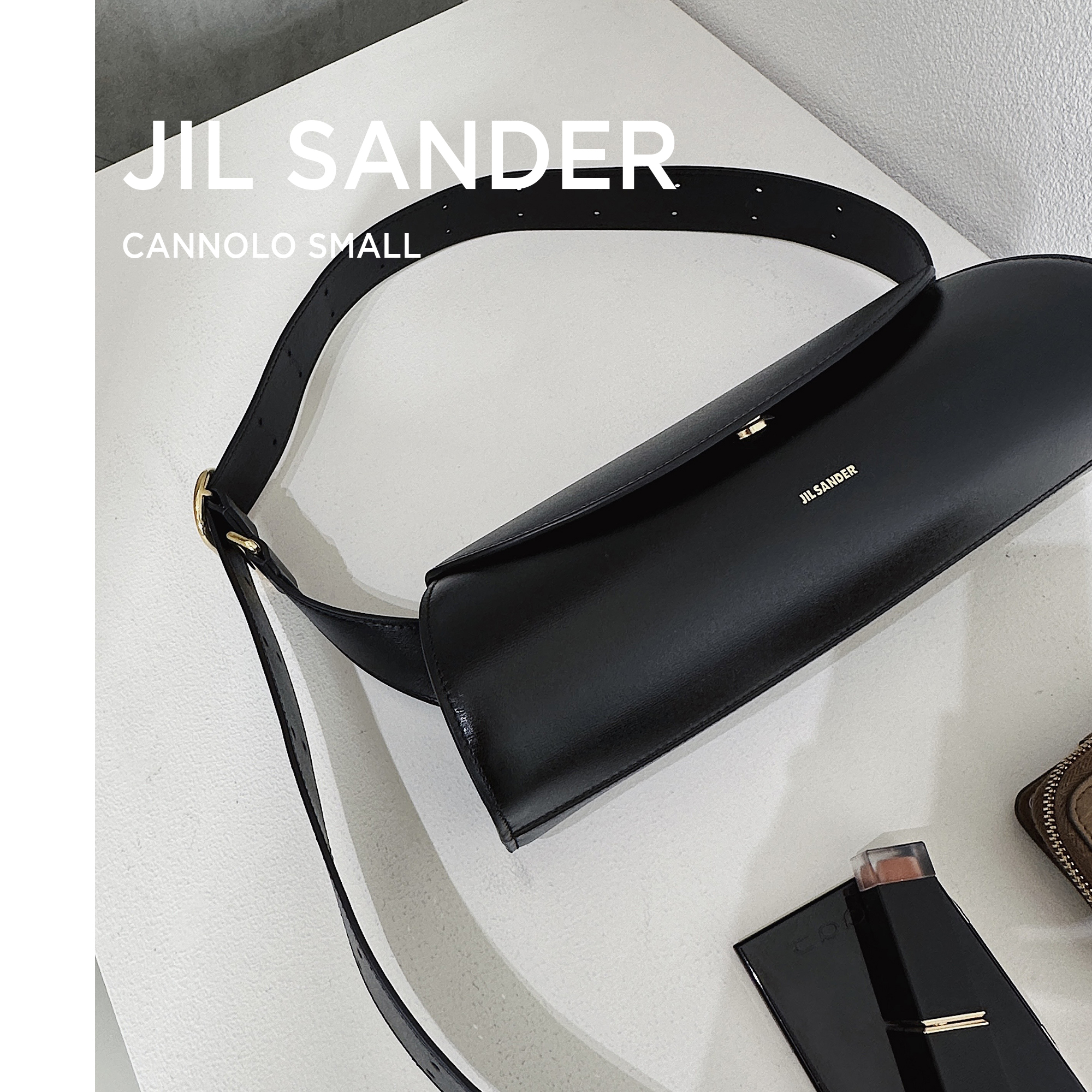 【JIL SANDER】CANNOLOの魅力を徹底解説！＃バッグの中身＃50代ファッション