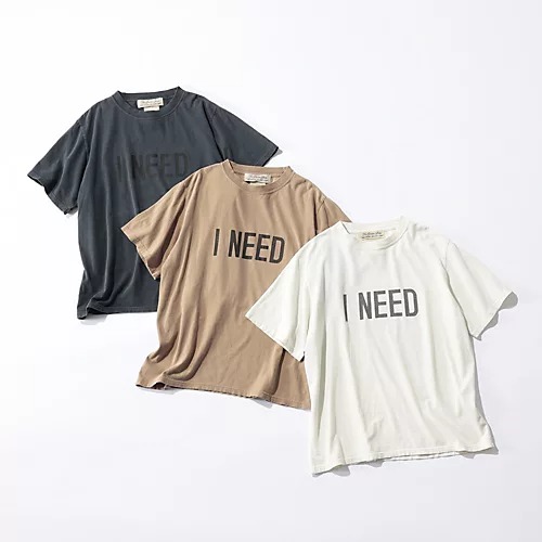 REMI RELIEF
HARD SP加工20／－天竺レギュラーT（I NEED）
￥11,880