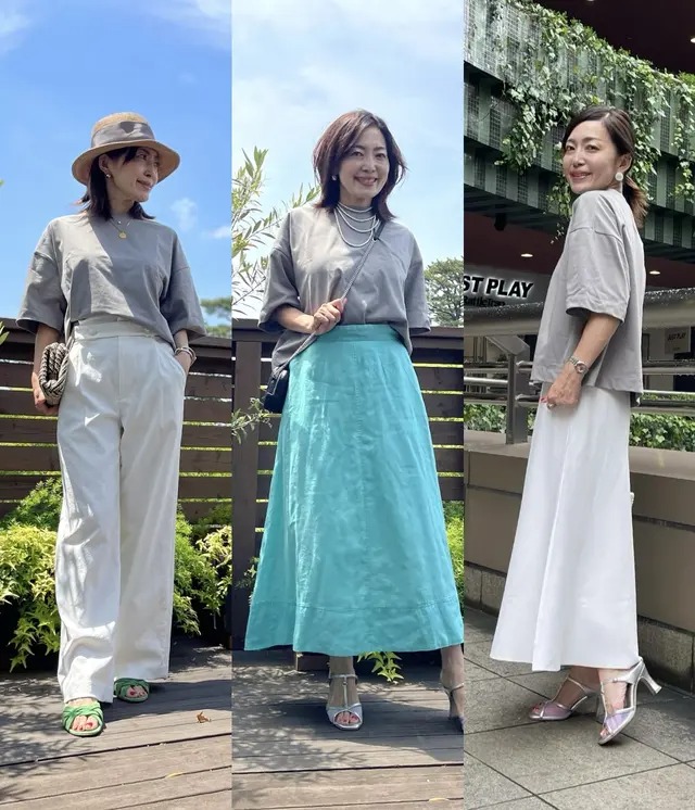 華組 宮原江里子さん】村上佳世子さん×SLOANEコラボTシャツで夏の