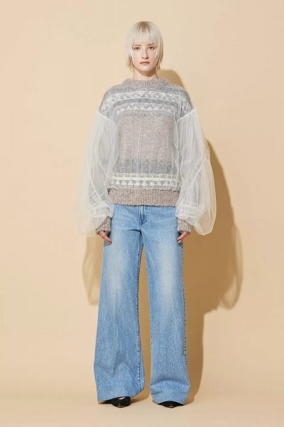 TANAKAWIDE JEAN TROUSERS￥42,900