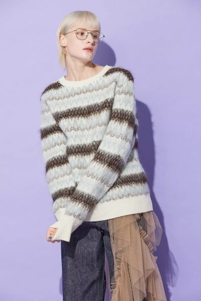 pelleq

jacquard knit jumper

￥78,100