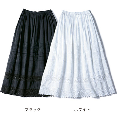 12closet 〈トゥエルブクローゼット〉コットンレーススカート