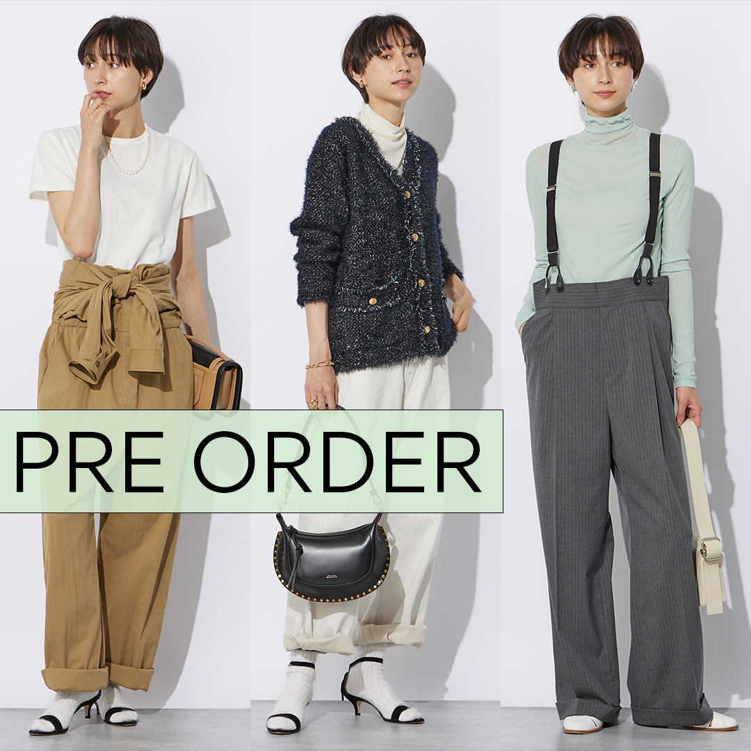 【PRE ORDER】suadeo秋の新作アイテムをCHECK！