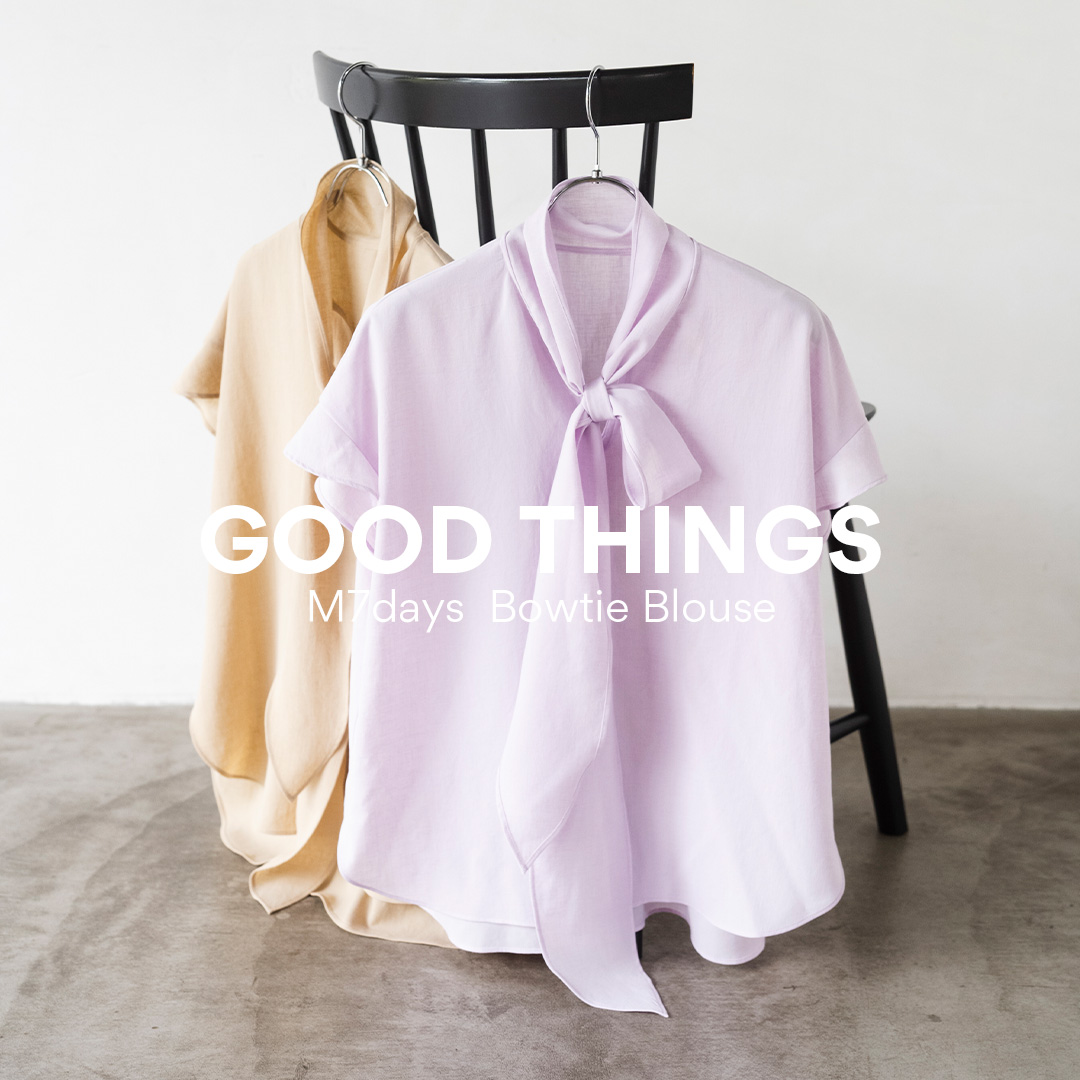 【12closet】大人に似合う・巾着つき USAコットンTシャツ | GOOD THINGS Vol.26