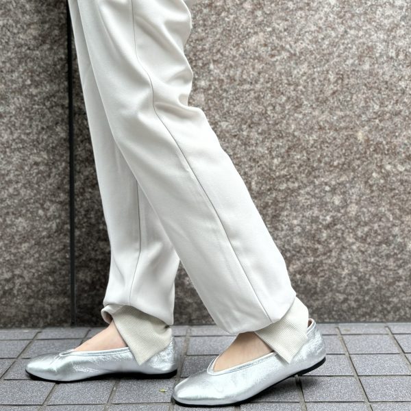 【50代 ファッション】＼新色登場／Col Pierrot×eclat 「とろみスリットリブパンツ」身長別履き比べ