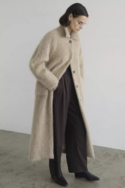 CLANE

LONG SHAGGY LADY MAXI COAT

￥88,000