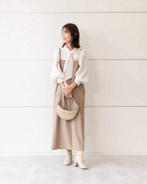 M7days【徳原文子さんコラボ】ストレートキャミワンピース￥19,800