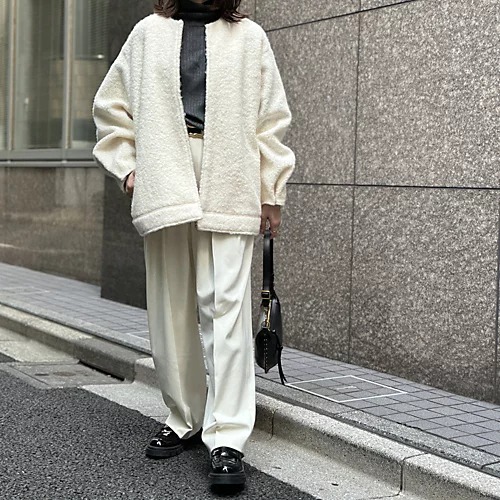 E by eclat
もこもこブルゾンコート
￥29,700