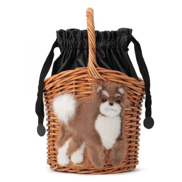 MUVEIL柴犬カゴBAG￥35,200