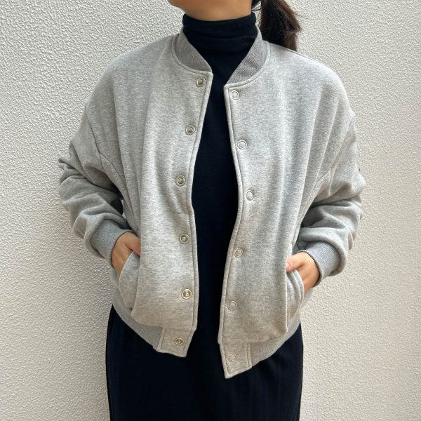 12closet【洗える】まるで毛布なあったかスタジャン￥18,920