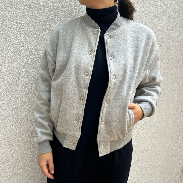 12closet【洗える】まるで毛布なあったかスタジャン￥18,920